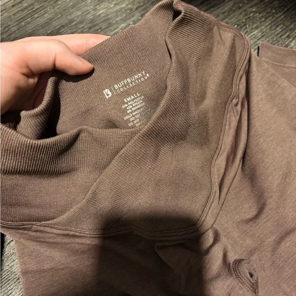 BUFFBUNNY Snatched Seamless Leggings in Mocha Berry - Picture 3 of 4